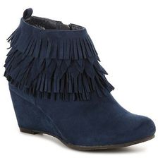 Incaltaminte Femei GC Shoes Grace Wedge Bootie Navy