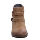 Incaltaminte Femei Roxy Alamo Western Bootie Tan