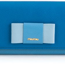 Miu Miu Madras Bow Wallet MAREA+MARE
