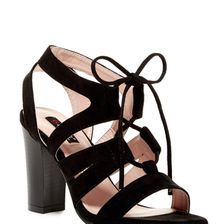 Incaltaminte Femei Elegant Footwear Nitro Ghillie Cutout Sandal BLACK