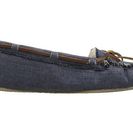 Incaltaminte Femei Minnetonka Canvas Cally Slipper Navy