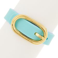 Marc by Marc Jacobs Buckle Up Silicone Bracelet SEA AQUA MULTI