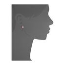 Bijuterii Femei Marc by Marc Jacobs Lock-In Mini Enamel Padlock Studs Earrings Bright Rose
