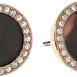 Michael Kors Blush Tortoise Earrings Rose Gold/Blush Tortoise/Clear