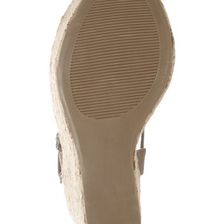 Incaltaminte Femei Steve Madden Alyssa Espadrille Wedge Sandal Women TAUPE SUEDE