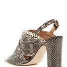 Incaltaminte Femei Via Spiga Amya Snake Print Sandal BLKWHITE SN