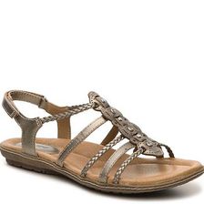 Incaltaminte Femei Earth Footwear Bluff Gladiator Sandal Gold