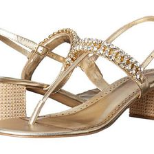 Incaltaminte Femei Lilly Pulitzer Kelsey Sandal Gold Metallic