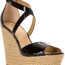 Michael Kors Gabriella Wedge Black