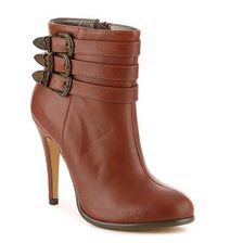 Incaltaminte Femei Michael Antonio Lees Bootie Cognac