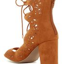 Incaltaminte Femei Legend Footwear Susie Laser-Cut Bootie Whisky