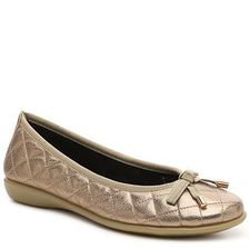 Incaltaminte Femei The Flexx Bon Gout Ballet Flat Gold Metallic