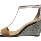 Incaltaminte Femei Calvin Klein Niall Almond TanWhite LeatherMuted Snake Print Leather