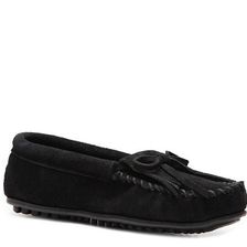 Incaltaminte Femei Minnetonka Kilty Moccasin Black