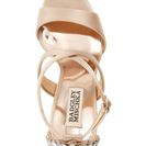 Incaltaminte Femei Badgley Mischka Cadence Crystal Embellished Sandal Women LATTE