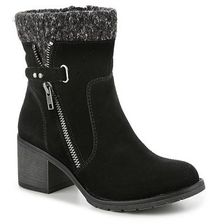 Incaltaminte Femei Bare Traps Danette Bootie Black Suede