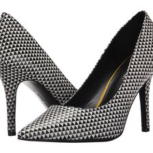 Nine West Jackpot Black/White Leather