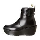Incaltaminte Femei Dr Martens Caitlin 2-Strap Ankle Boot Black Brando