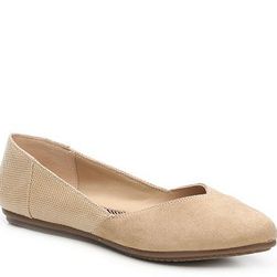 Incaltaminte Femei Kelly Katie Zoe Suede Ballet Flat Beige