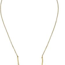Rebecca Minkoff Bead/Bar Asymmetric Pendant Necklace 12K with Pearl