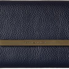 Tommy Hilfiger TH Serif Signature - Large Flap Wallet Navy