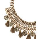 Bijuterii Femei CheapChic Lost City Metallic Statement Necklace Dkgold