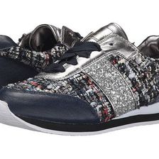 Incaltaminte Femei Kate Spade New York Sidney Black Multi Star TweedNavy Glazed GoatSilver Glitter