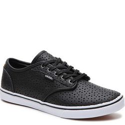 Incaltaminte Femei Vans Atwood Lo Perforated Leather Sneaker - Womens Black