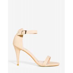 Incaltaminte Femei CheapChic Erica-3 Always In The Loop Heel Nude