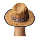 Accesorii Femei Echo Design Crocheted Straw Hat Deep Blue Sea