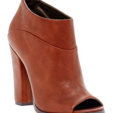 Incaltaminte Femei Michael Antonio John Open Toe Bootie COGNAC