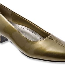 Trotters Doris Olive Pearlized Patent Leather