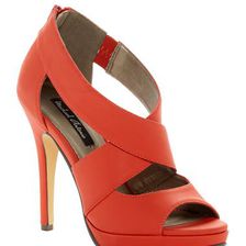 Incaltaminte Femei Michael Antonio Tovey Peep Toe Heel Red