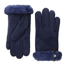 Accesorii Femei UGG Tenney Glove with Leather Trim Peacoat M