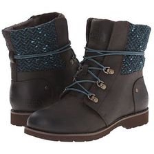 Incaltaminte Femei The North Face Ballard Lace MM Coffee BrownBlue GreenTweed