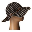 Accesorii Femei San Diego Hat Company RBM5558 Ribbon Sun Brim Hat Black