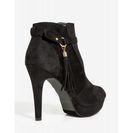 Incaltaminte Femei CheapChic So Extra Bootie Black