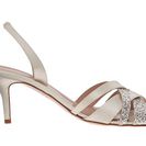 Incaltaminte Femei Kate Spade New York Sasha Ivory SatinSilver Grey Glitter