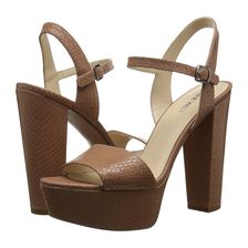 Nine West Carnation Natural Textured Leather
