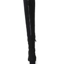 Incaltaminte Femei Nine West Black Arnalda Over The Knee Boots Black