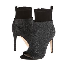 Via Spiga Tarni Black Glitter/Black Suede
