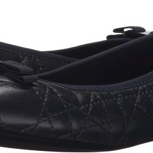 Vaneli Baffle Navy Nappa/Match Gross Grain