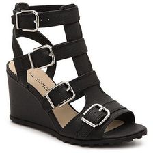 Incaltaminte Femei Via Spiga Luxie Wedge Sandal Black