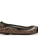 Incaltaminte Femei Cole Haan Deltona Reptile Ballet Flat BrownBlack