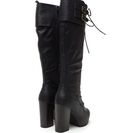 Incaltaminte Femei CheapChic Way Way Way Up Lace-up Lug Boots Black