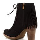 Incaltaminte Femei Bucco Maddasyn Lace-Up Bootie Black