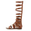 Incaltaminte Femei Sam Edelman Gardenia Gladiator Sandal Cognac