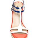Incaltaminte Femei Via Spiga Meza Leather Dual Ankle Strap Platform Wedge WHT-BLUE-COR