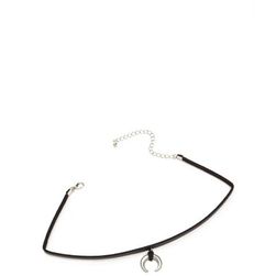 Bijuterii Femei CheapChic Finishing Tusk Skinny Choker Blacksilver