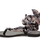 Incaltaminte Femei MIA Drina Flat Sandal BlackWhiteBrown